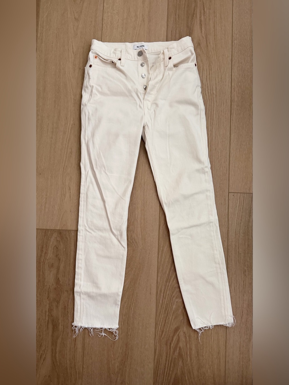 re/done high rise 90s ankle crop, size 26